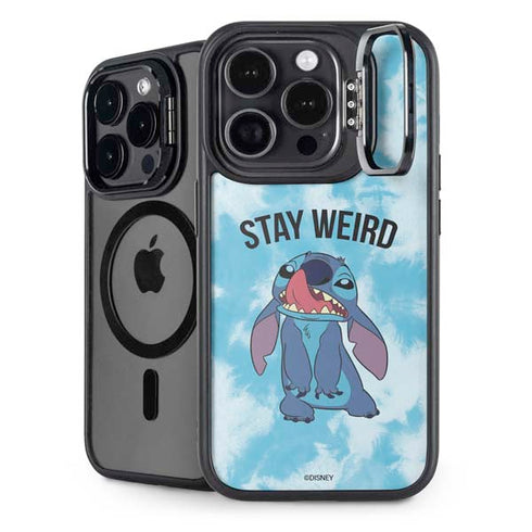 Disney Lilo and Stitch Stay Weird iPhone 13 Pro Kickstand Case